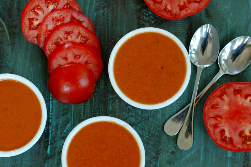 Fresh Tomato Soup :: Preserve and enjoy summer's freshest tomatoes with nourishing fresh tomato soup!