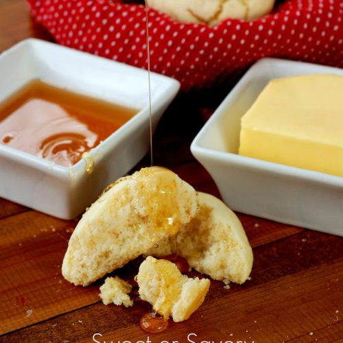 Sweet or Savory Gluten Free Biscuits From Blender to Baking Sheet In 7 Minutes! Raising