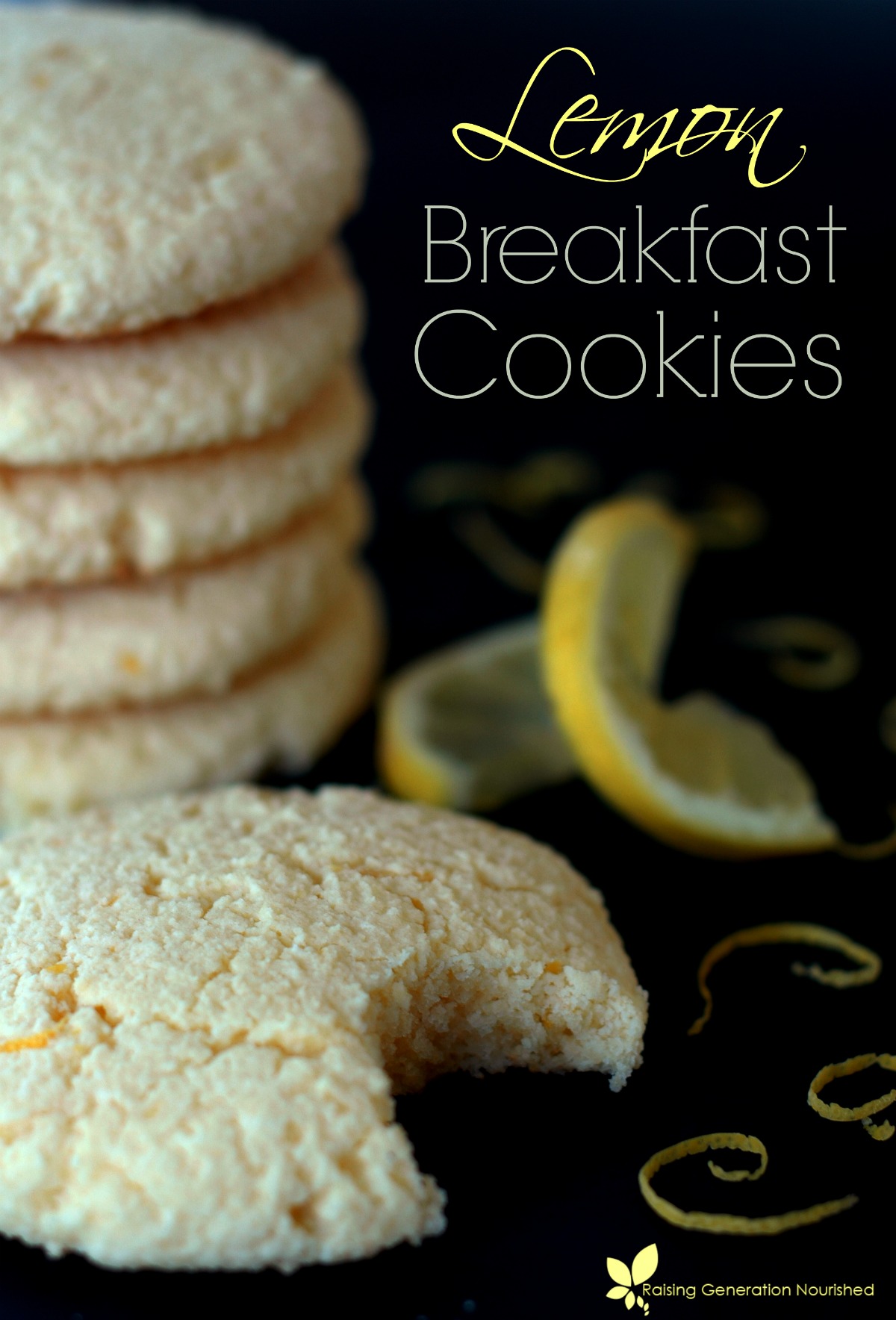Lemon Breakfast Cookies :: Gluten, Nut & Refined Sugar Free With Grain/Egg/Dairy Free Options