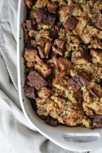 Homemade Thanksgiving Stuffing Using any Kind of Bread!