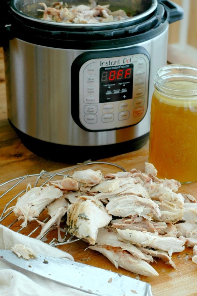 How To Make An Instant Pot Whole Chicken for FAST Healthy Meals