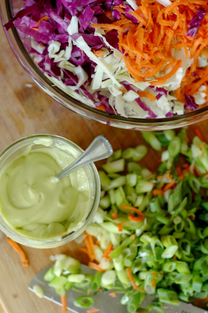 Creamy Paleo Coleslaw :: Egg, Dairy, Gluten, and Soy Free!