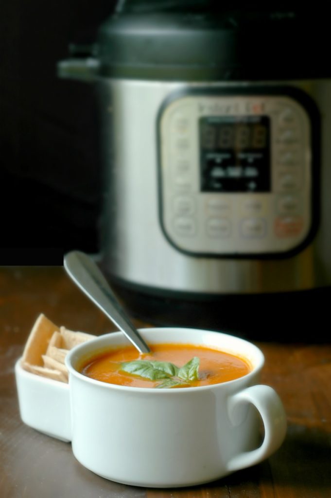 Instant Pot Tomato Soup Tutorial :: Picture Tutorial and Lunch Packing Tips Included!