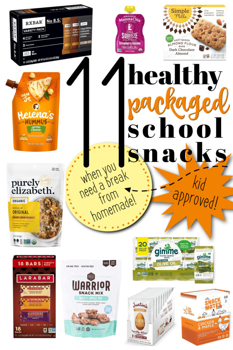 11 Healthy Packaged School Snacks For Kids - Raising Generation Nourished