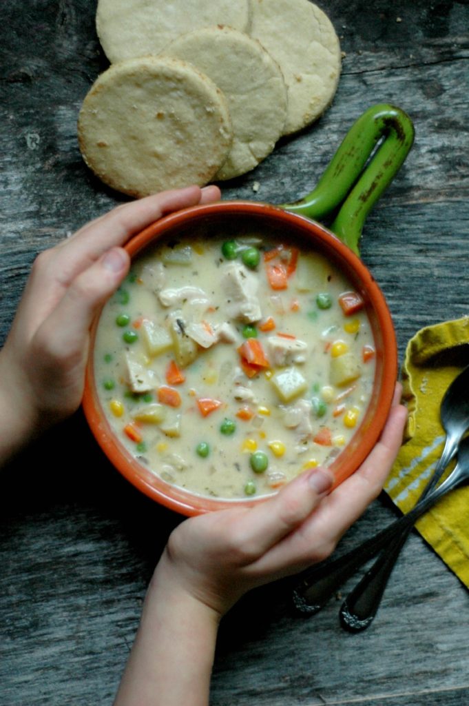 Pot Pie Soup :: Use Chicken Or Turkey! Gluten and Dairy Free Friendly Too!