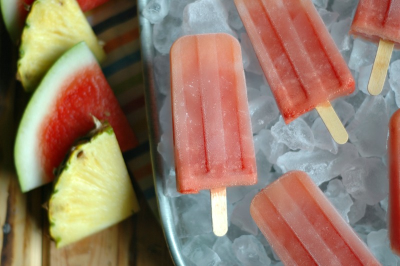 Pineapple Watermelon Popsicles :: Allergen Friendly & Refined Sugar Free!