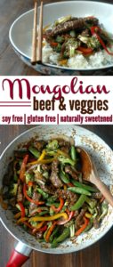 Mongolian Beef and Veggies :: Soy Free, Gluten Free, and Naturally Sweetened!