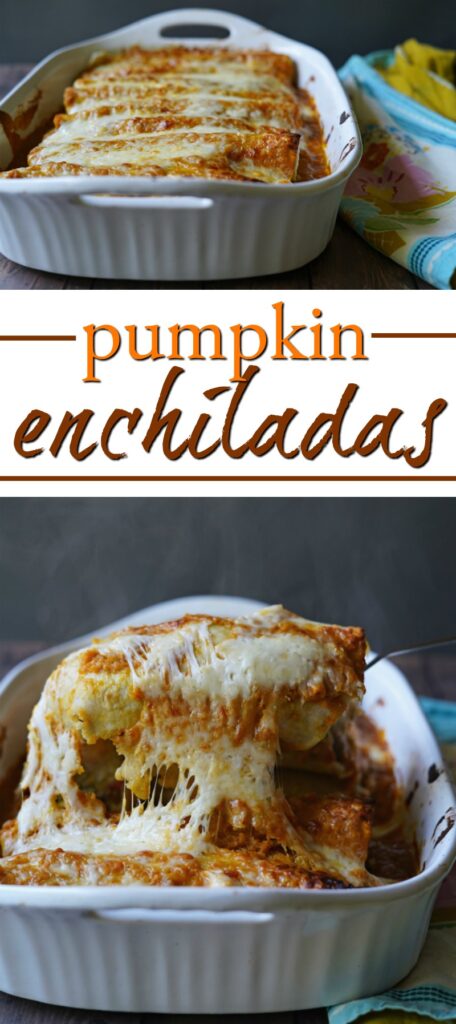 Gluten Free Pumpkin Enchiladas