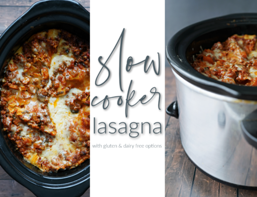 Kid Friendly Veggie Packed Slow Cooker Lasagna