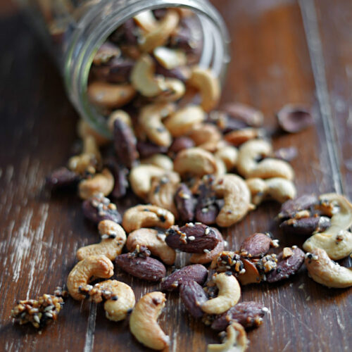 Copycat Trader Joe's® Everything But the Bagel Nut Duo!