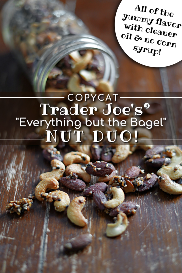 Copycat Trader Joe's® Everything But the Bagel Nut Duo! Raising