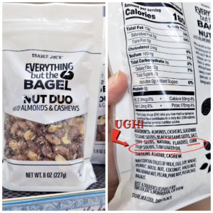 Copycat Trader Joe's® Everything But the Bagel Nut Duo!