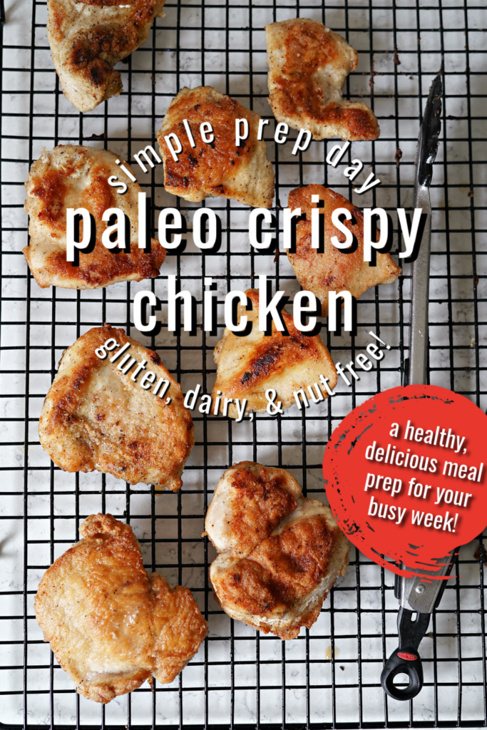 Simple Prep Day Paleo Crispy Chicken Fillets