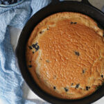 Healthy Blueberry Skillet Pancake