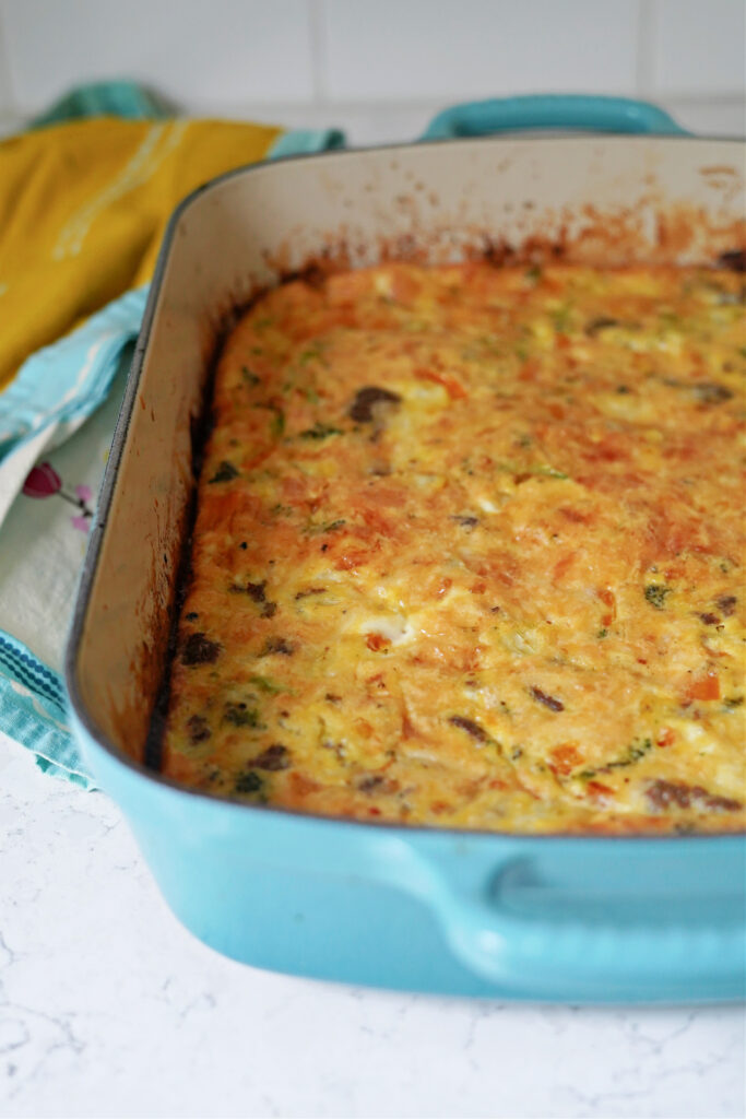 One Pan Breakfast Casserole Even Your Teen Can Meal Prep!
