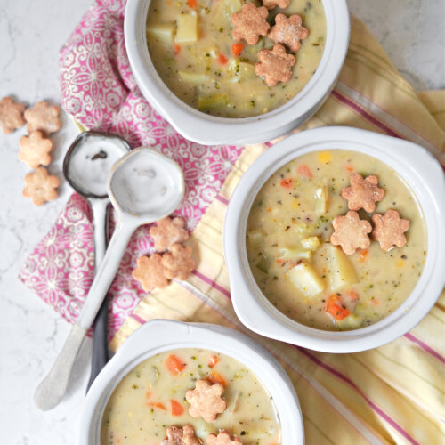Creamy Vegetable Soup :: Gluten & Dairy Free