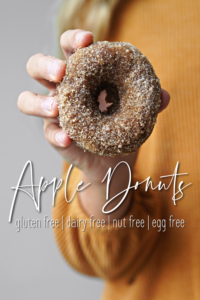 Gluten Free Apple Donuts :: Gluten, Dairy, Nut, & Egg Free!