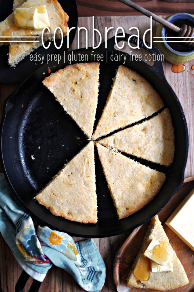 Simple & Quick Gluten Free Cornbread