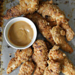 Gluten Free Crispy Chicken Tenders With Oatmeal Breading :: Plus a Homemade Copycat Chick-Fil-A Sauce!