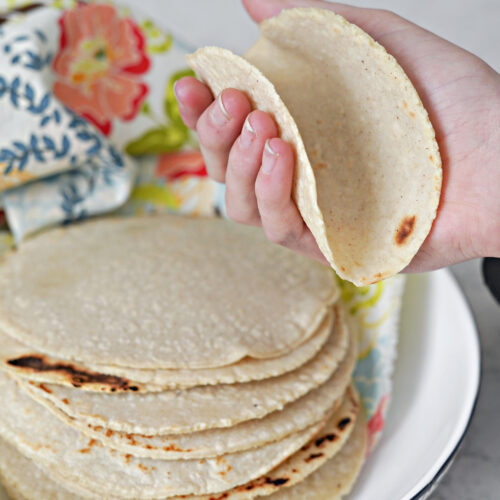 How To Make Simple, Homemade Corn Tortillas