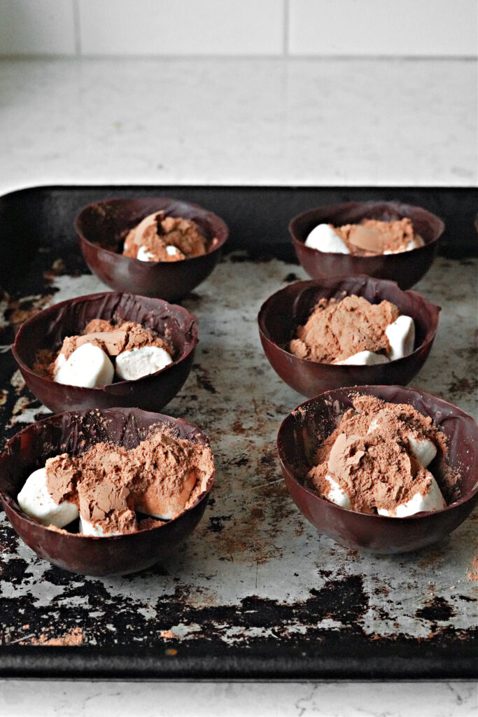 Fuss Free Hot Cocoa Bombs Using Coconut Sugar!