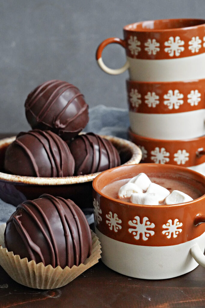 Fuss Free Hot Cocoa Bombs Using Coconut Sugar!