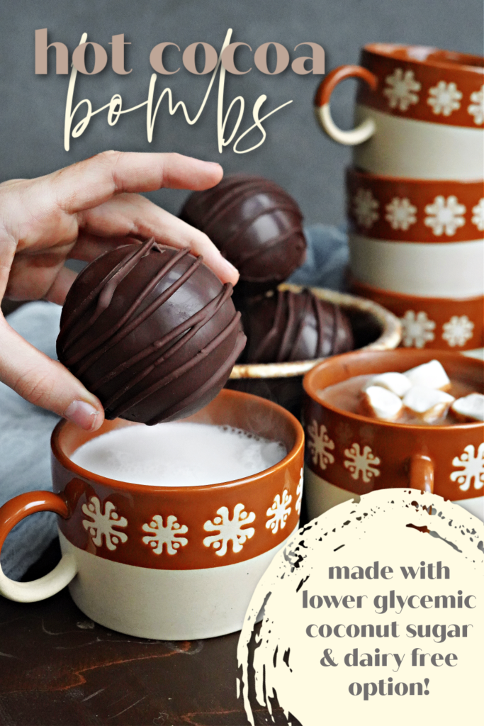 Hot Cocoa Bombs Using Coconut Sugar!