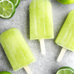 The *BEST* Real Food Lime Green Popsicles!