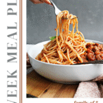 2 Week Meal Plan :: Family of 5 Fall Edition