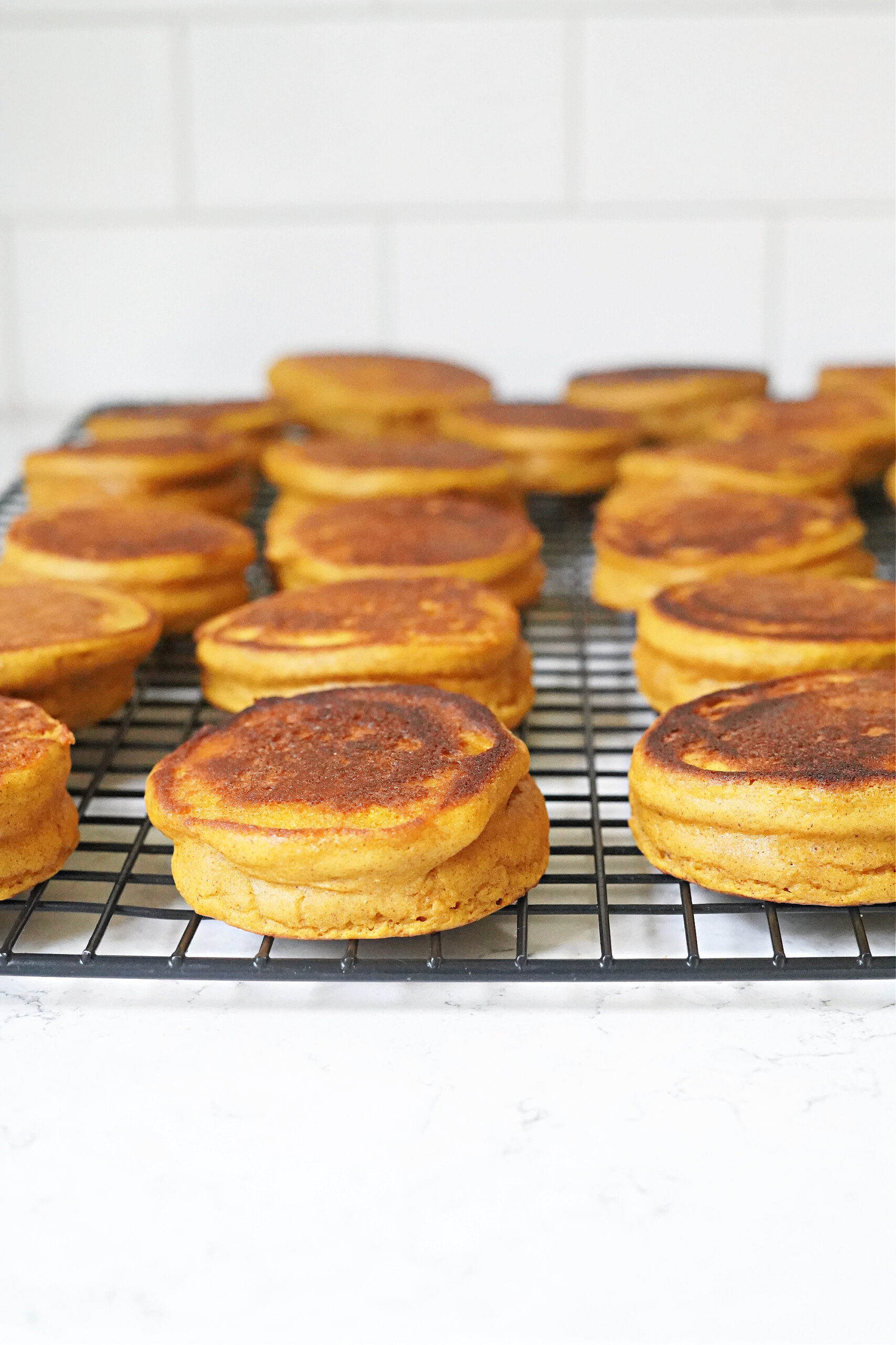 Super Fluffy Blender Batter Pumpkin Pancakes