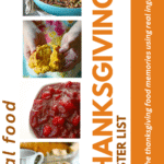 Real Food Thanksgiving Master List!