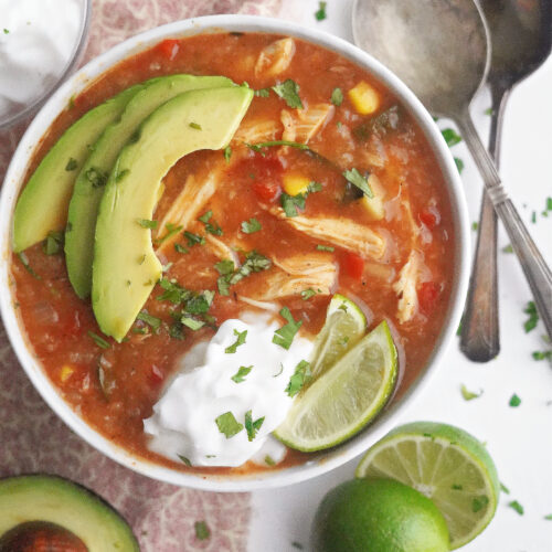Slow Cooker Fiesta Soup