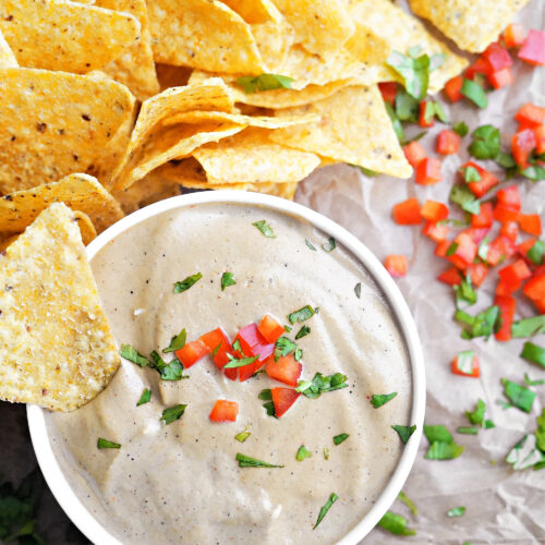5 Minute Prep Dairy Free Blender Queso