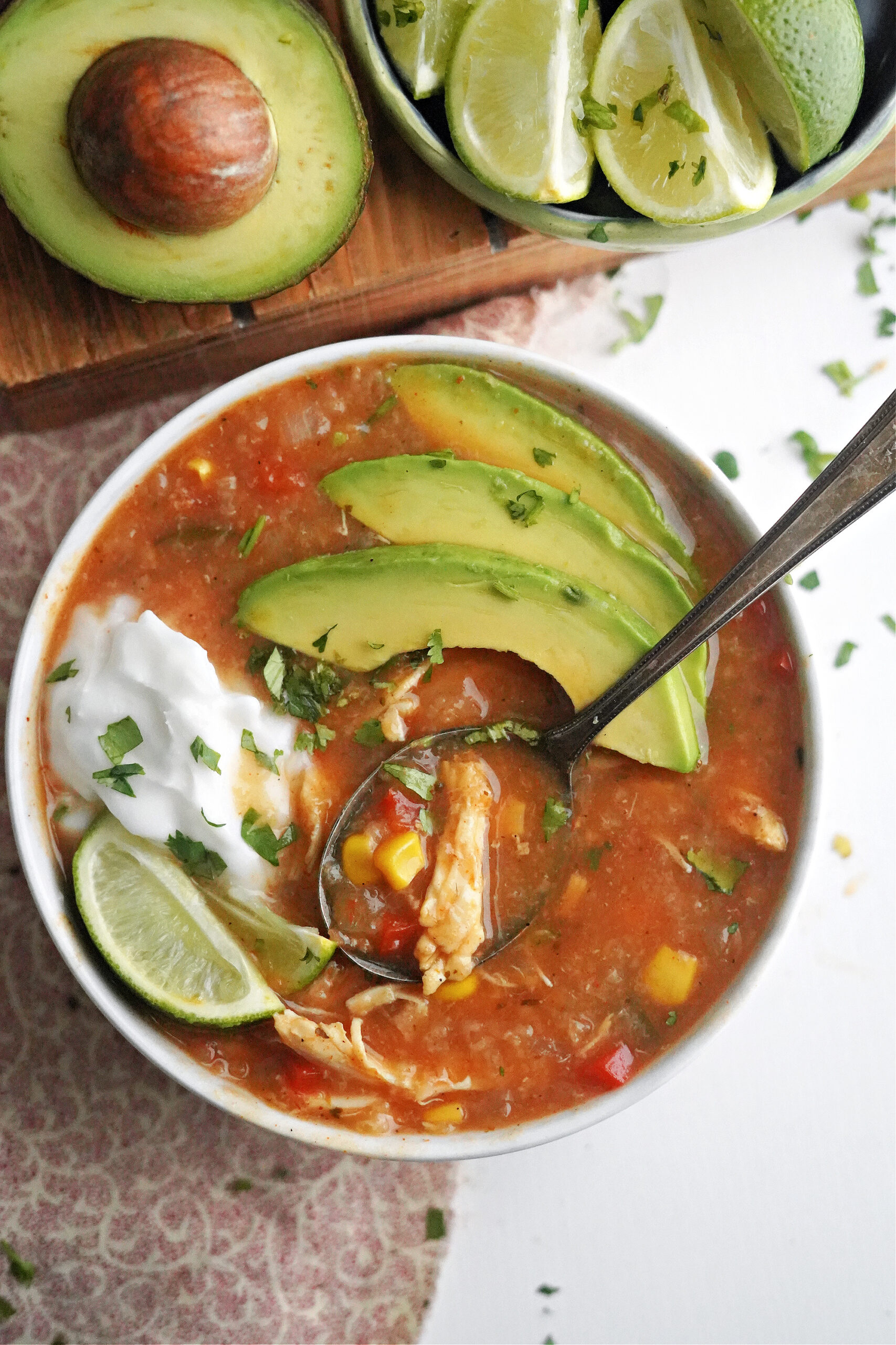 Slow Cooker Fiesta Soup