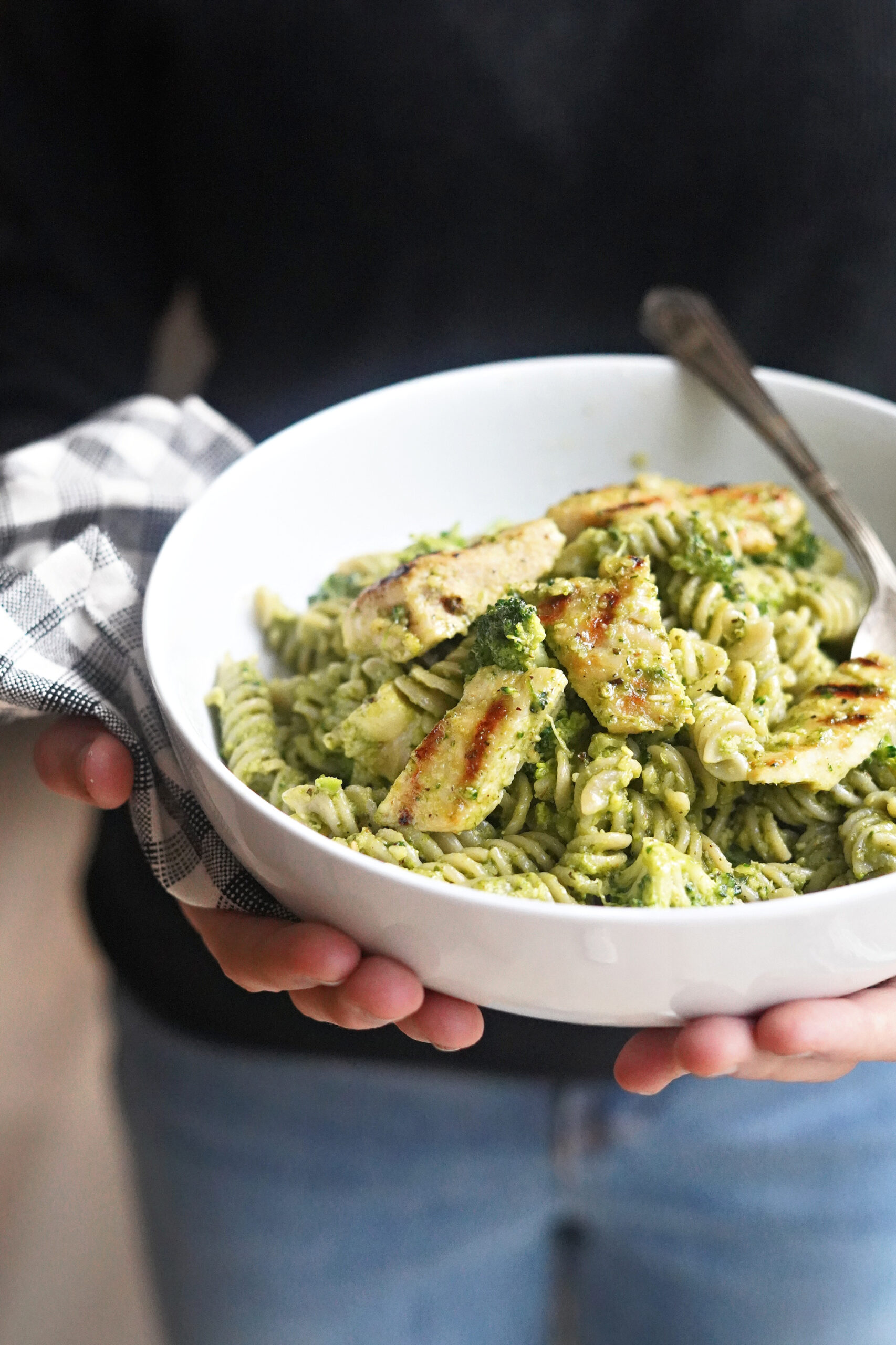 How to Make Pesto Pasta with Dried Basil!