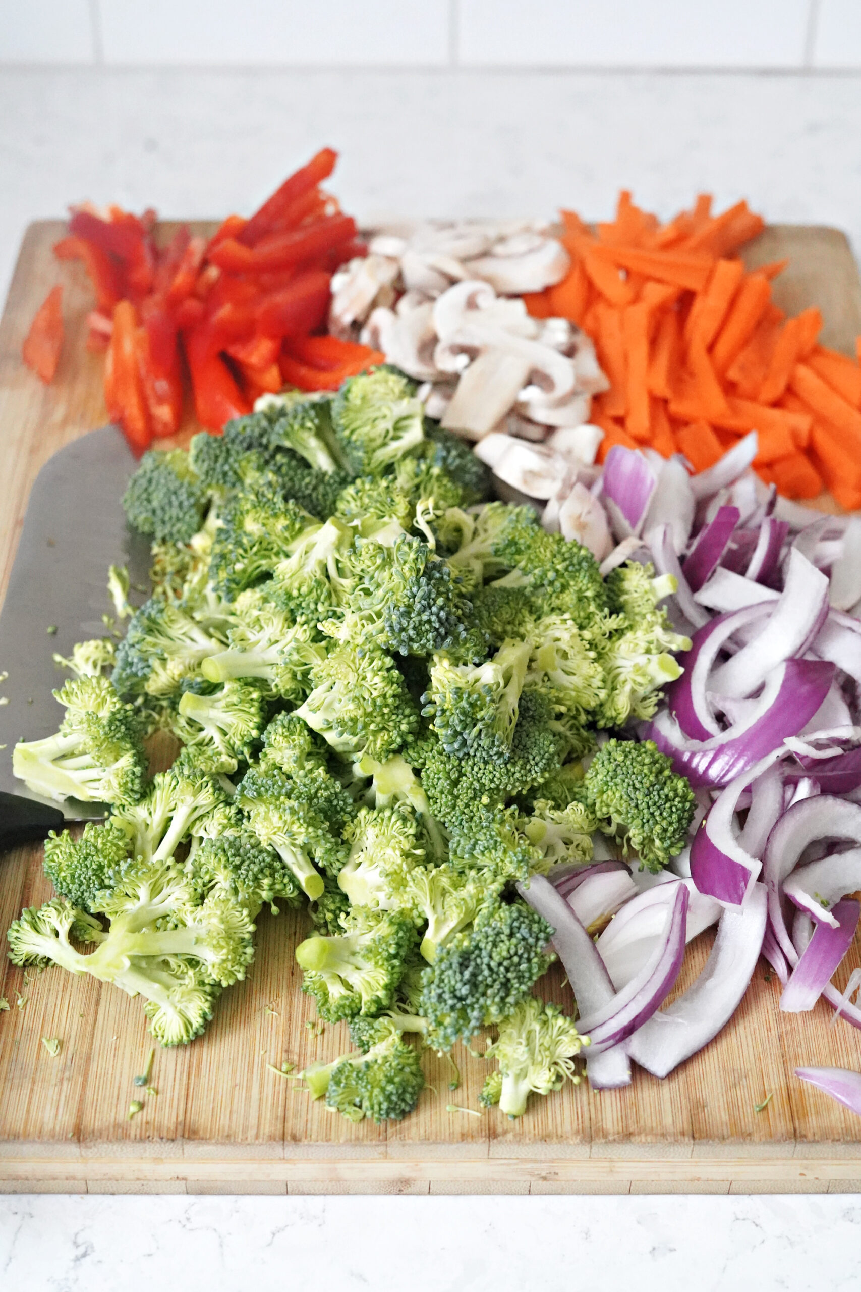 Quick & Easy Sheet Pan Thai Peanut Chicken Dinner
