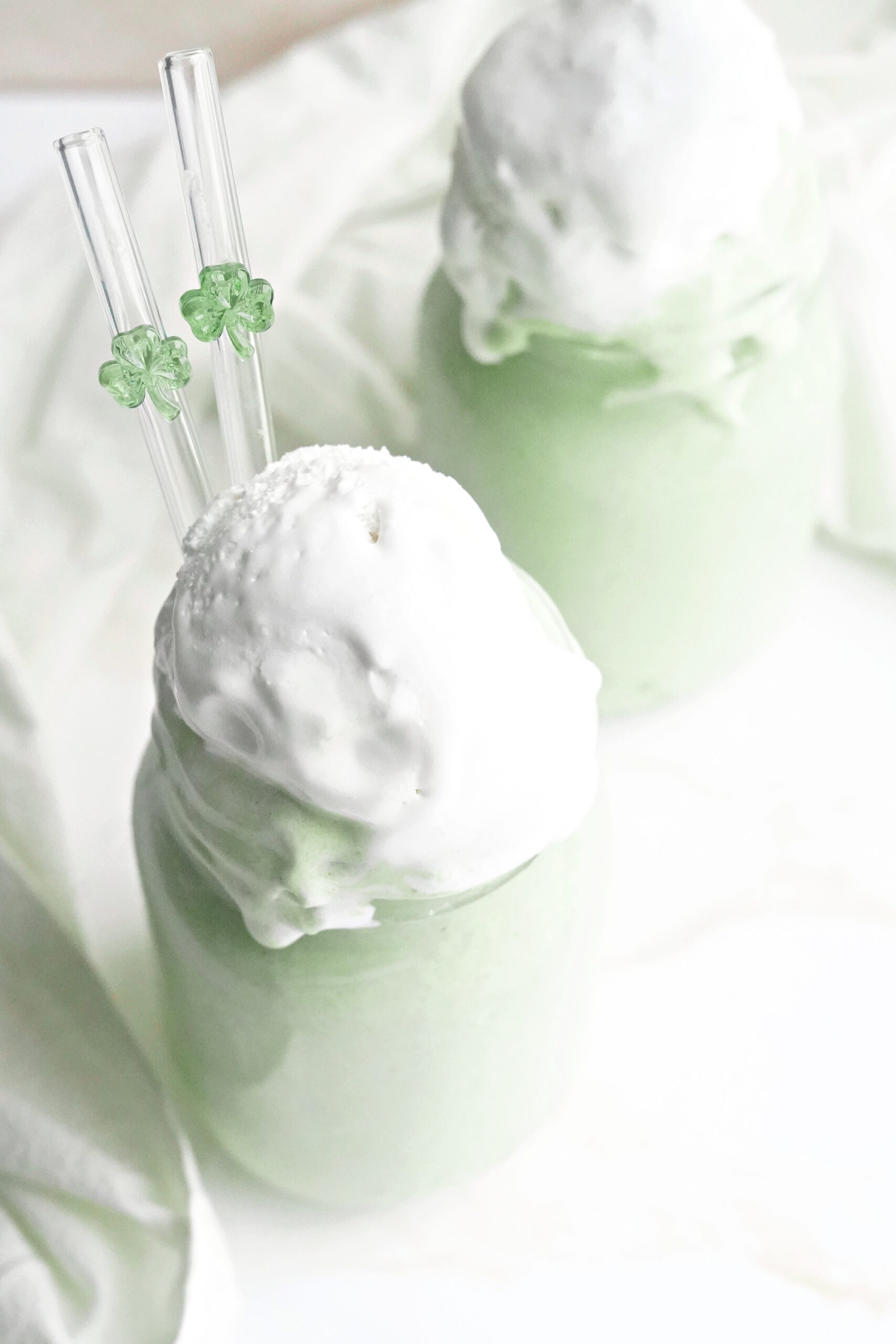 Copycat Shamrock Shake {Using Real Food Ingredients!}