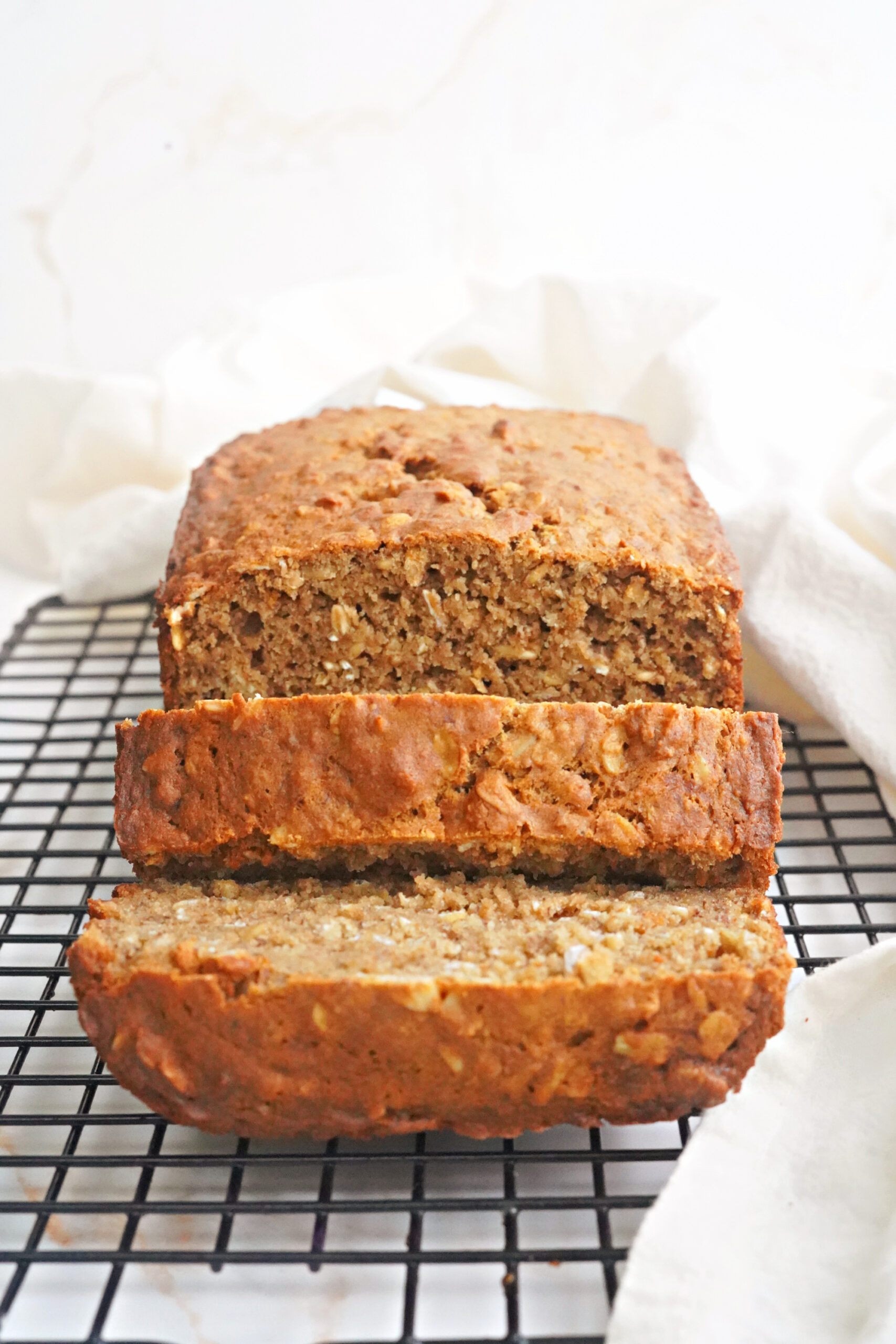Power Packed Oatmeal Banana Bread