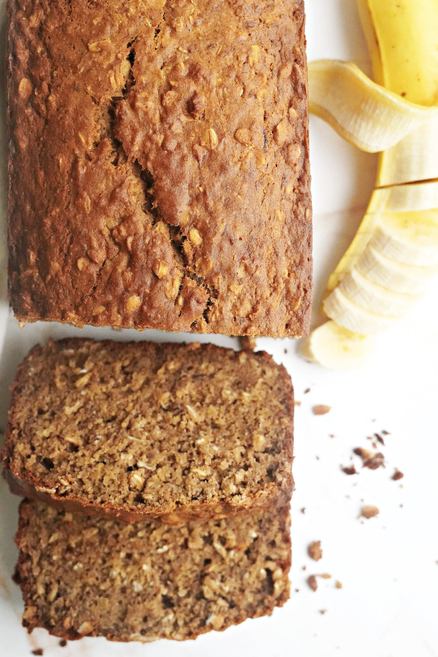 Power Packed Oatmeal Banana Bread