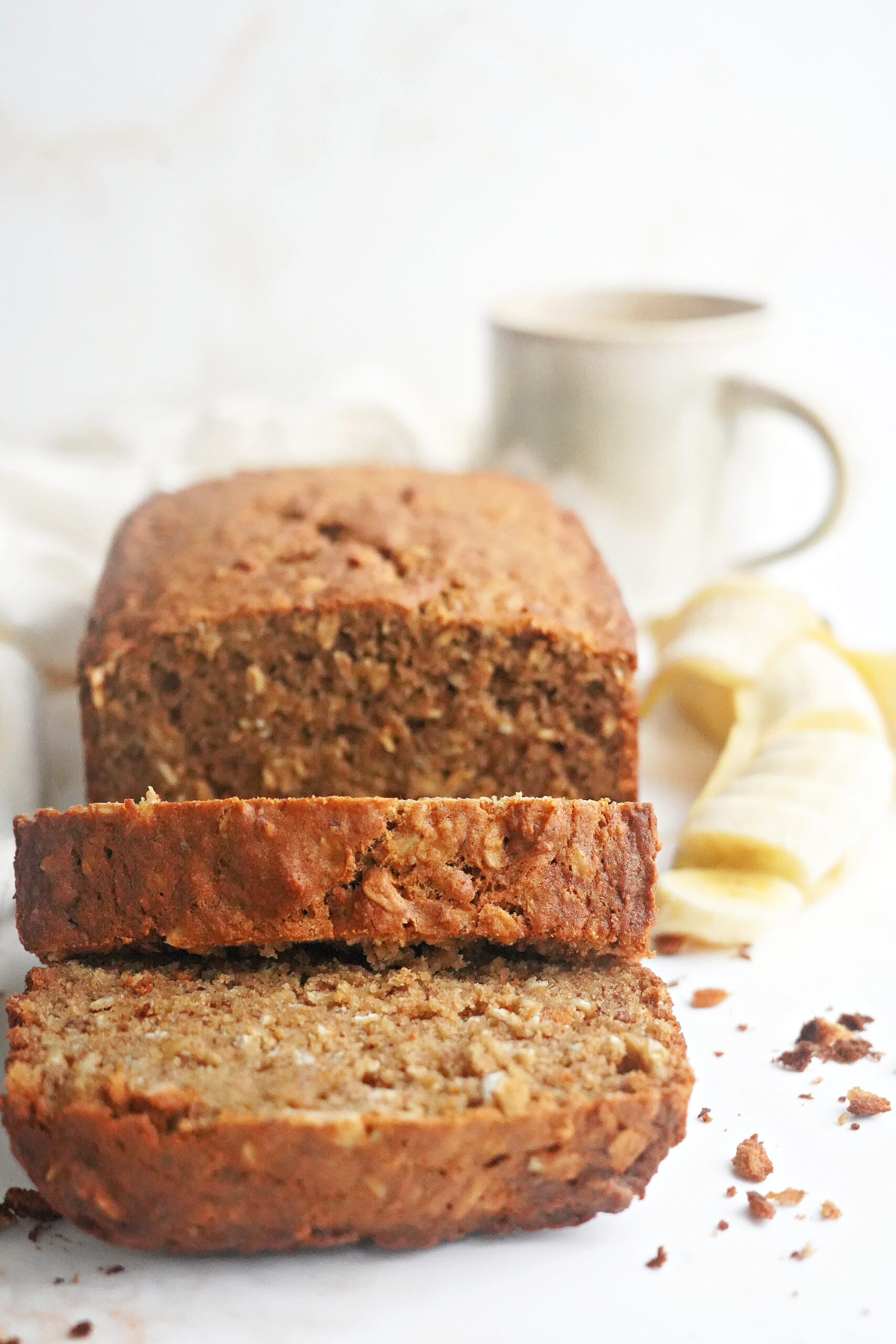 Power Packed Oatmeal Banana Bread