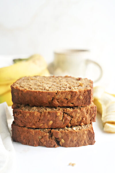 Power Packed Oatmeal Banana Bread