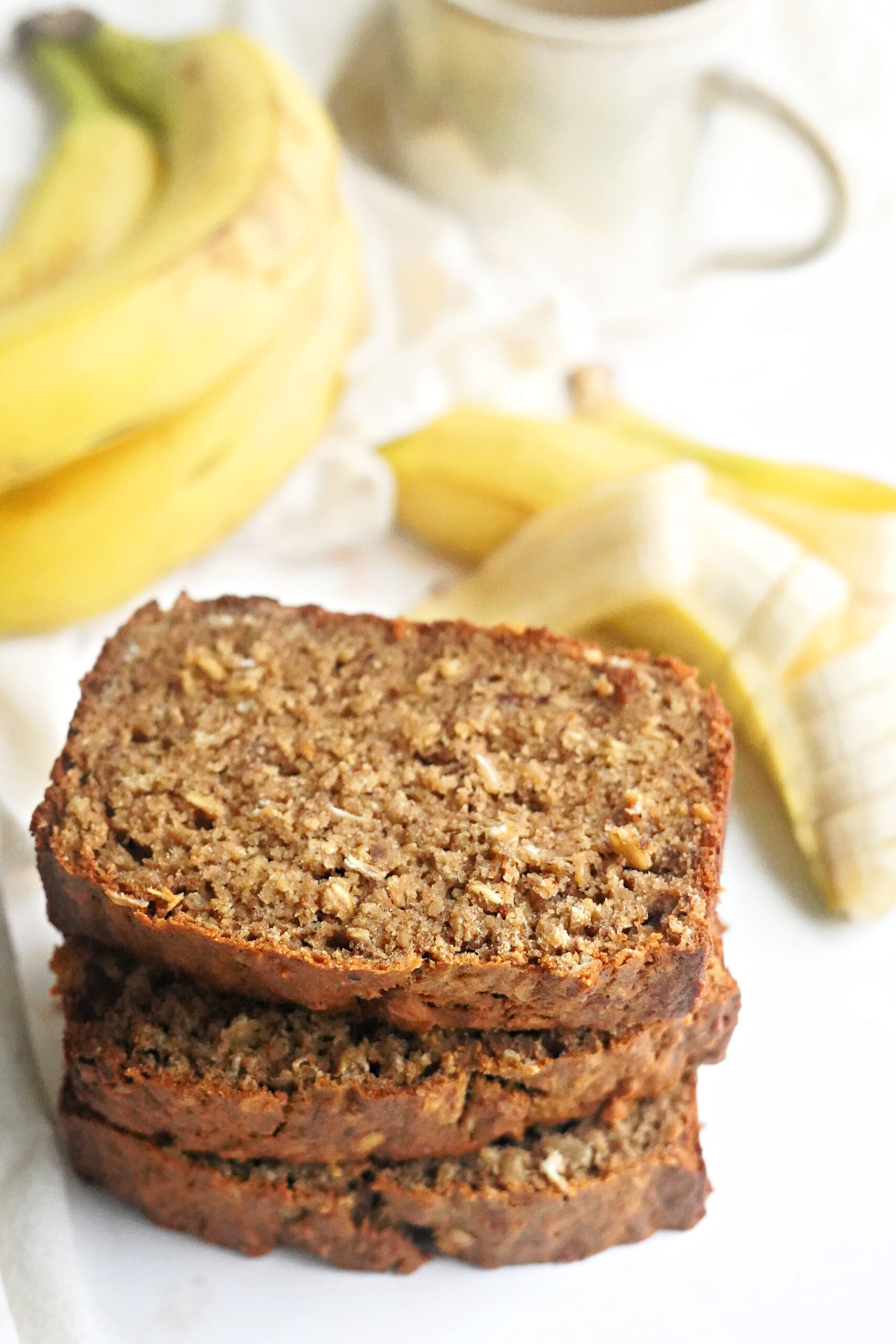 Power Packed Oatmeal Banana Bread
