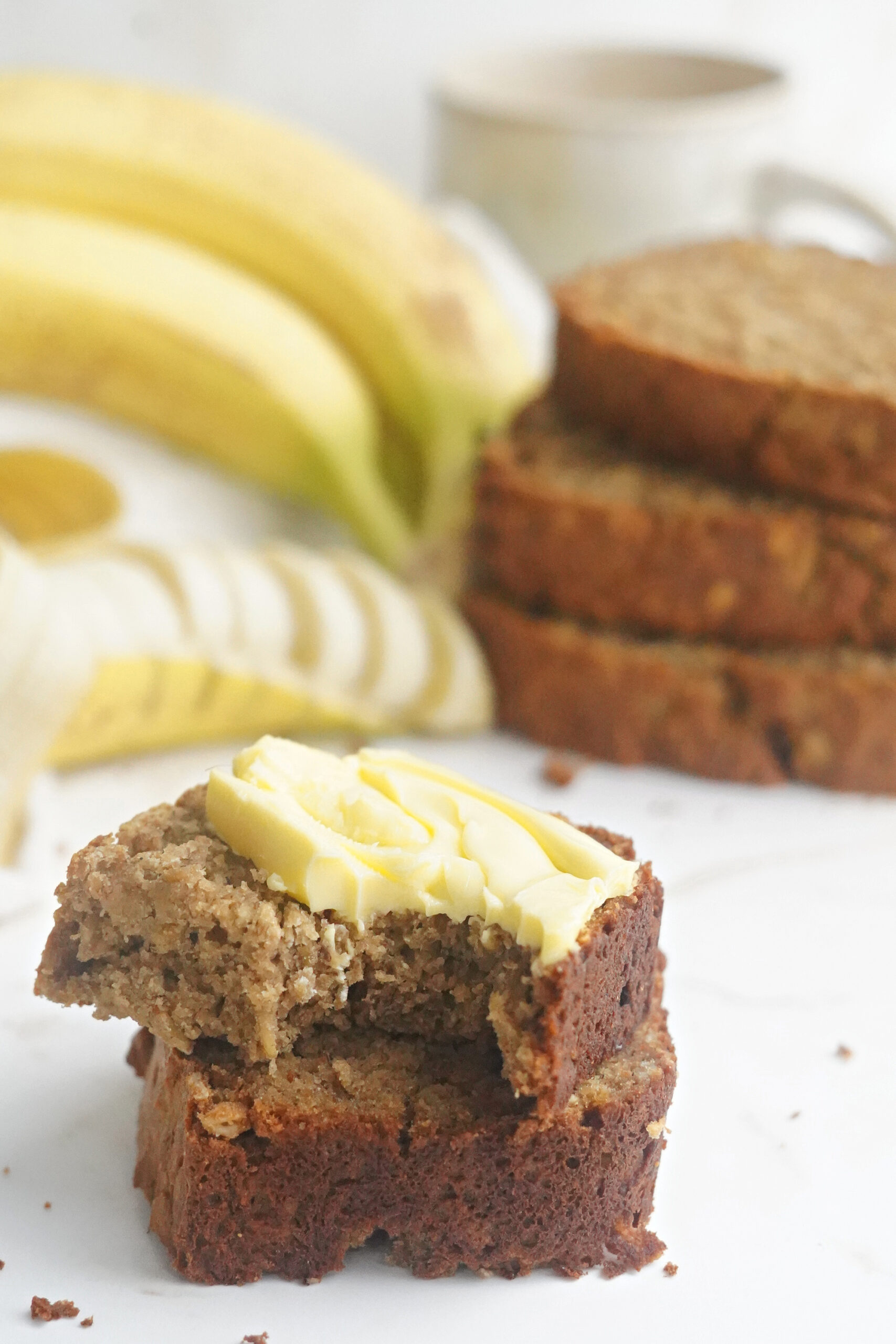 Power Packed Oatmeal Banana Bread