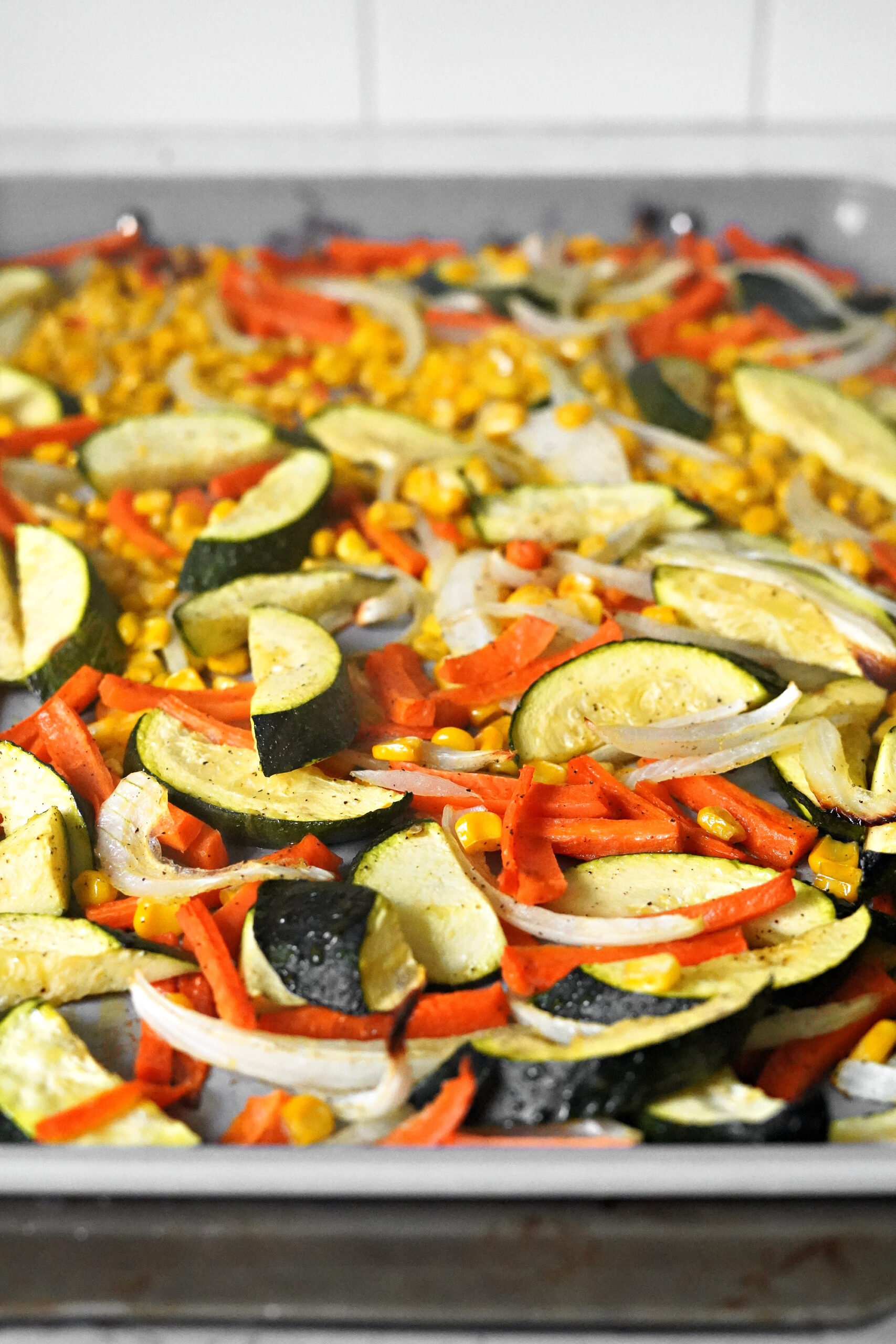 30 Minute Sheet Pan Mango Chicken