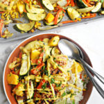 30 Minute Sheet Pan Mango Chicken