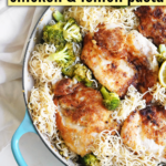 30 Minute Chicken & Lemon Pasta Dinner