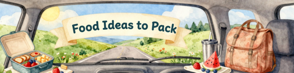 Real Food Packing Tips for Road Trips