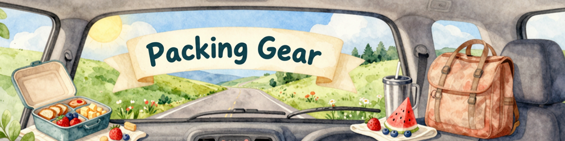 Real Food Packing Tips for Road Trips