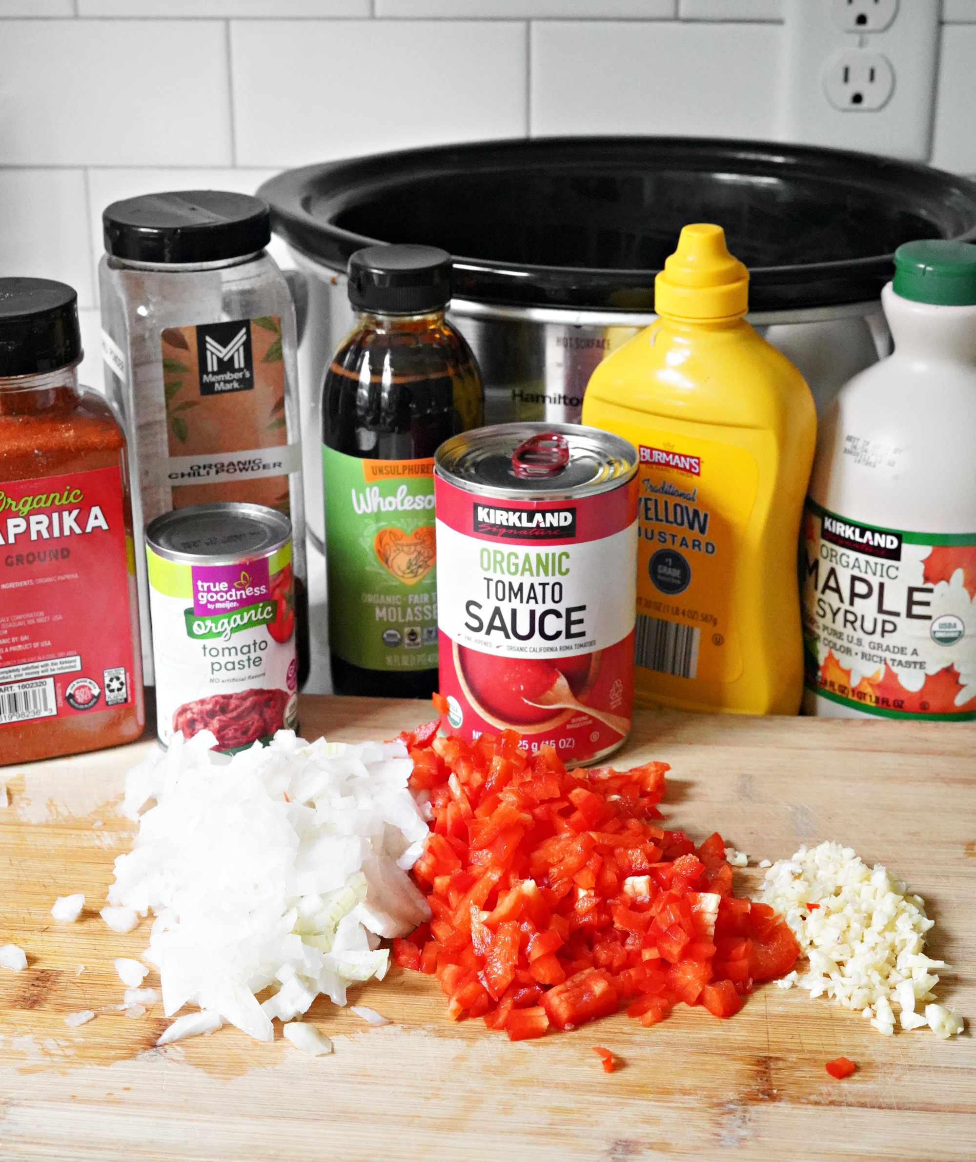 Slow Cooker Chicken Sloppy Joes