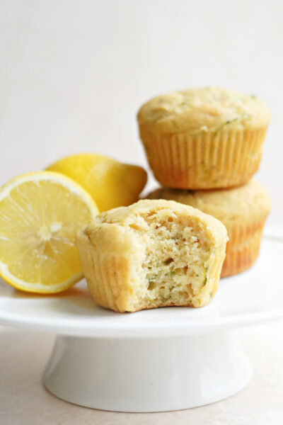Lemon Zucchini Muffins